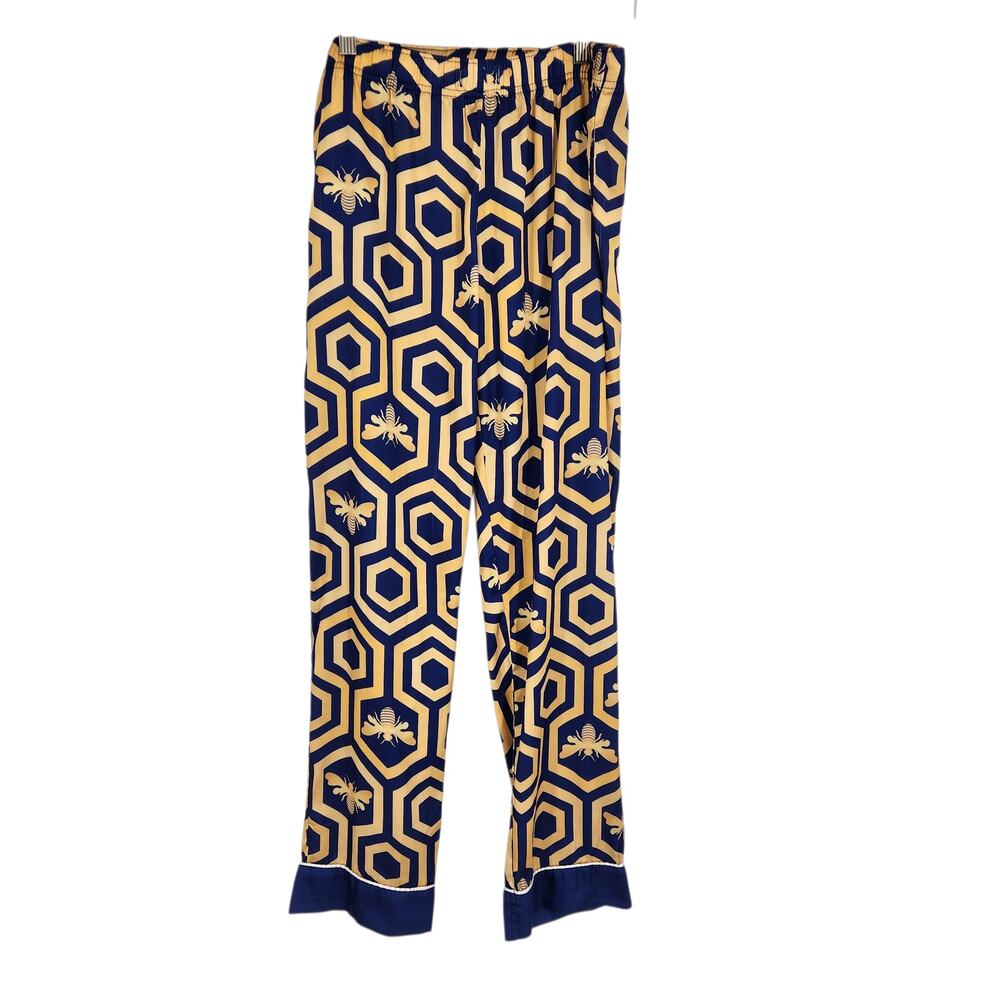 Averie Colbie Queen Bee Print Pajama Lounge Pants XS - Picture 2 of 7